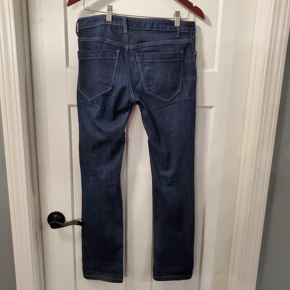 Simply Vera Jeans Women's Size 4 Blue Capri Roll Cuffed Mid Rise Pants - Picture 6 of 8